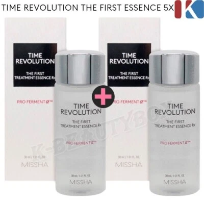 MISSHA Time Revolution The First Essence 30ml x 2EA Korean Cosmetics K-Beauty - Image 1 of 4