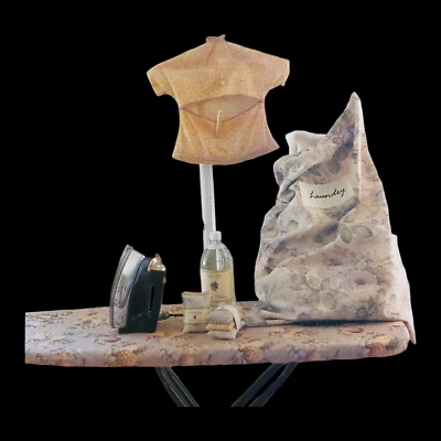 Ironing Board Cover Sewing Pattern - Laundry Bag, Clothes Pin Holder, Sachets - Image 1 of 4