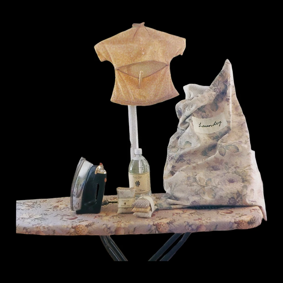 Ironing Board Cover Sewing Pattern - Laundry Bag, Clothes Pin Holder, Sachets - Image 1 of 4