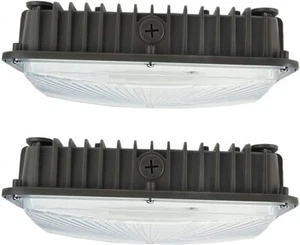 2-20 Pack 70W LED Gas Station Canopy Light 5700K White Replace 400-600W MH Bulb - Picture 1 of 18
