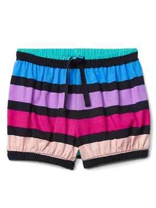 Baby GAP Girls Jersey Bubble Cotton Stripe Shorts 18 24 mo 2T 3T NWT $17 - Picture 1 of 1