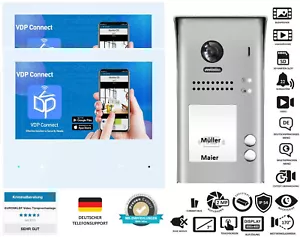 2 Familienhaus WiFi Video Sprechanlage Video Türsprechanlage RFID Sprechanlage - Bild 1 von 24