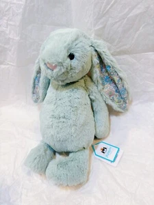 Jellycat Blossom Sage Bunny green flower rabbit medium NWT new retired rare - Picture 1 of 5