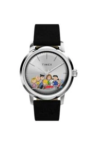 Timex Marlin Automatico X Peanuts Gang's Tutti Here 40mm Orologio TW2W19000 - Imagen 1 de 7