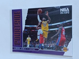 2020-21 Panini NBA Hoops LeBron James Courtside #7 LA Lakers - Picture 1 of 2