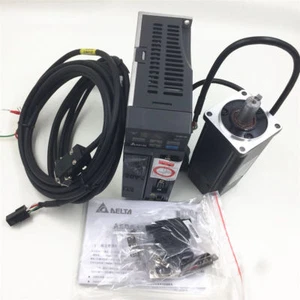 400W Delta CNC Servo Motor Drive Kit 1.27NM NEMA24 ECMA-C20604RS+ASD-B2-0421-B - Picture 1 of 12