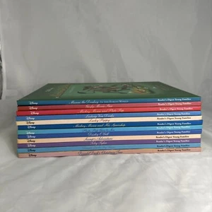 Disney Set Of 12 Reader Digest Young Families Books Featuring Classic Stories - Picture 1 of 13