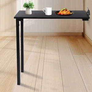 Wall Mounted Floating Folding Table Laptop Desk Home Office 29.52*15.75*29.1 in - Picture 1 of 20