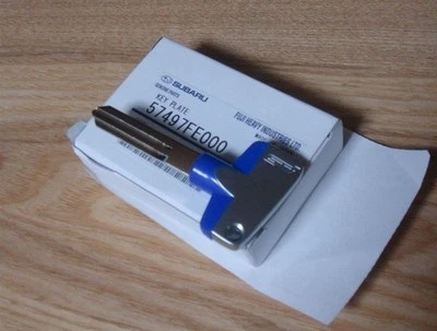 Genuine Subaru IMPREZA WRX GG GD GDB TITANIUM BLANK KEY 57497FE000 F/S - Image 1 of 4