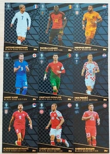 TOPPS MATCH ATTAX EURO 2024 LIMITED BLACK EDGE RONALDO KANE DEPAY GRIEZMANN - Picture 1 of 11