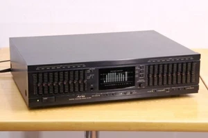 Toshiba Aurex EQ-E90 Spectrum Analyzer 10Band Stereo Graphic Equalizer Tested - Picture 1 of 10