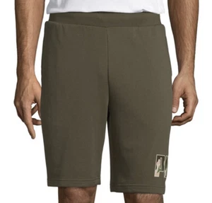 Puma Rebel tarnfarbene Trainingsshorts dunkelgrün 9 Zoll Herrengröße Small – neu mit Etikett – $ 35 - Bild 1 von 3