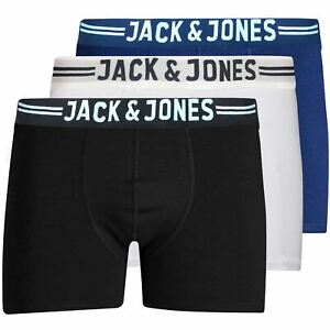Jack Jones boxers paquete 3er caballeros marcas short calzoncillos hombres Wow nuevo