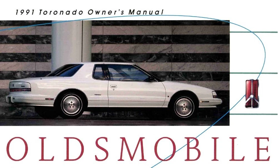 Oldsmobile Toronado 1991 manual del propietario guía del usuario Foto 1 de 1