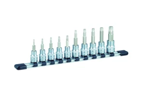 TONE HTX310H Tamper-Proof TORX Socket Set 10pcs | 3/8" Drive | Japan - Picture 1 of 1