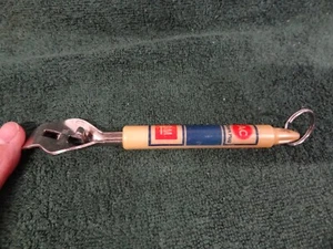 Llavero de 2 vías abridor de botellas de refresco de cerveza United Way bujía GM AC vintage - Imagen 1 de 11