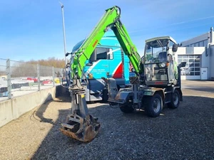 Friedhofsbagger Mobilbagger Hansa APZ 531 H 4x4x4 Bj.07 Teleskopausleger - Bild 1 von 23