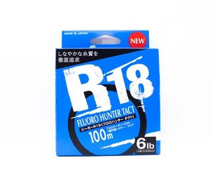 Seaguar Fluorocarbon R18 Fluoro Hunter Line 100m 6lb-0.205mm (4018) - Picture 1 of 6