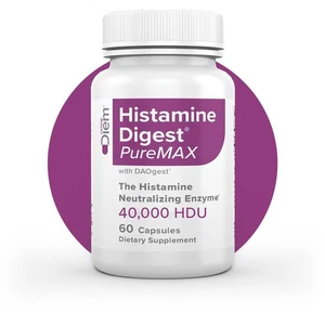 Histamine Digest PureMAX with DAO - Diamine Oxidase Supplement for Food Relat... - Picture 1 of 8