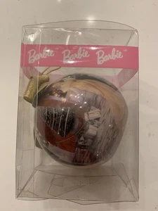Vintage Barbie Weihnachtskugel Ornament Weihnachtsbaum Holiday Party NEU - Bild 1 von 6