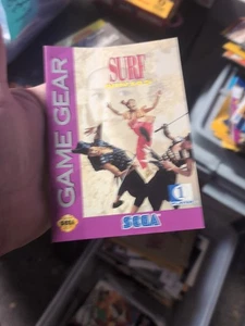 Surf Ninjas (Sega Game Gear) nur Anleitung Manual  - Bild 1 von 3