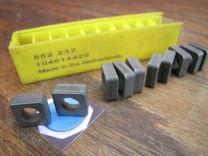10 insertos de torneado Kennametal CBN (nitruro de boro cúbico) de alto contenido 552.232 - Imagen 1 de 3