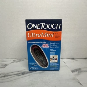 One Touch Ultra Mini  Blood Glucose Meter Glucometer Rare Pink  New Sealed Box - Picture 1 of 3