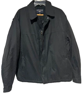 Dockers Men’s Stain Defender Insulated Bomber Jacket size XL Navy - Picture 1 of 10