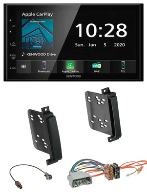 Kenwood Bluetooth MP3 DAB USB 2DIN Autoradio für Dodge Durango Jeep Grand Cherok - Bild 1 von 4