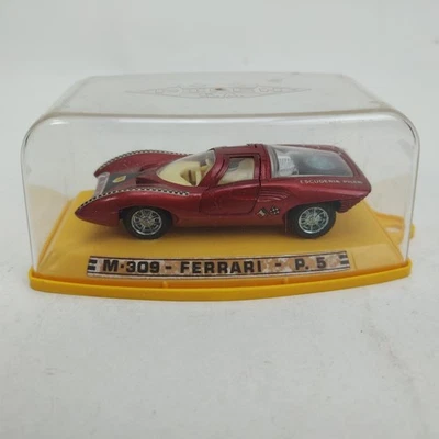 Modelo Diecast Vintage Pilen 5/73 Ferrari P5 Rojo M309 en Vitrina HECHO ESPAÑA Foto 1 de 4