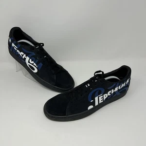 Puma Pepsi-Cola Shoes Mens Size 11.5 Suede Classic Low Top Sneakers Rare - Picture 1 of 11