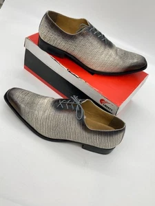 Liberty Mens Exclusive Crocodile Print Leather Dress Shoes Size 13 - Picture 1 of 8