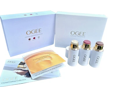 🧡 Ogee Crystal Contour Collection– Copper, Rose Quartz & Opal – NEW! Face Stick - Image 1 of 4