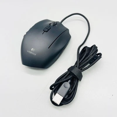 Logicool G600t MMO Gaming Mouse Black  Mint - Image 1 of 4