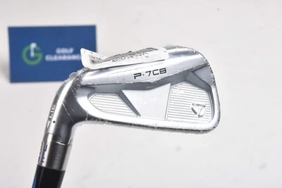 Left Hand Taylormade P7CB #7 Iron / Stiff Flex Dynamic Gold S300 / 1°FLT / Demo - Image 1 of 4