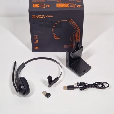 EKSA H5 On Ear Headset Bluetooth Mikrofon Noice Cancelling Mono Headset KI H5 - Bild 1 von 4