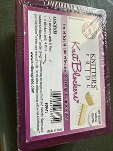 Strickblocker Set 20 Teile Strickblockkämme und Nadeln mit 2 verschiedenen Größen - Bild 1 von 8