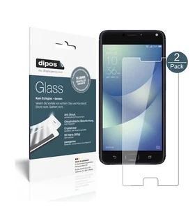 2x Screen Protector for Asus Zenfone 4 Max 5,5 Zoll ZC554KL Flexible Glass 9H - Picture 1 of 9