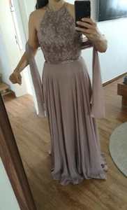 LUXUAR ABENDKLEID GR.36 Kleid mit Stolle. NEU MIT ETIKETT 300€ - Bild 1 von 6