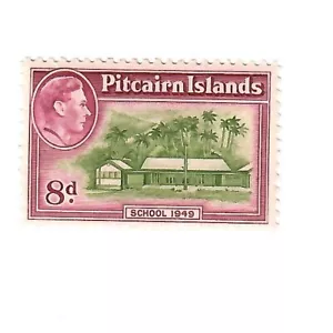 Islas Pitcairn 1940 8d escuela 1949 como nueva - Imagen 1 de 1