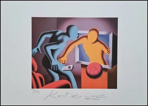 MARK KOSTABI * Untitled * 70 x 50 cm * lithograph * Kunstdruck * limited # 50/50 - Bild 1 von 7