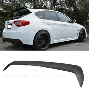 For 08-14 Subaru Impreza WRX STI Hatch Rear Spoiler Add On Wing Wagon Body Kit - Picture 1 of 7