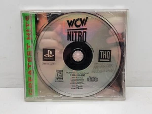 WCW Nitro (Sony PlayStation 1, PS1) Greatest Hits Tested Works No Manual - Picture 1 of 2