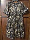 Broadway & Broome Black and Gold Madewell SZ 8