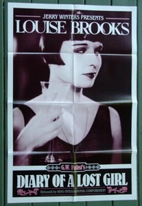 Póster de película Diary of a Lost Girl (R1980) Louise Brooks•G.W.Pabst•1 hoja 27x41 - Imagen 1 de 1