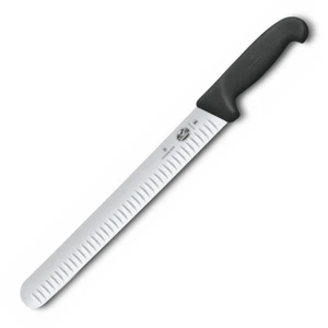 Victorinox Fibrox Fluted Slicing Knife 30cm Flexible Round Tip Blade 5.4723.30 - Picture 1 of 1
