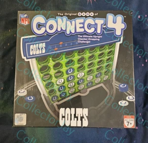 Connect 4 NFL Edition Indianapolis Colts Hasbro Family Game *New & Sealed* - Picture 1 of 2