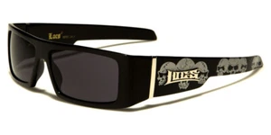 lunettes de soleil LOCS skull gangster rap poker rappeur motard 8LOC9058SKL - Imagen 1 de 3