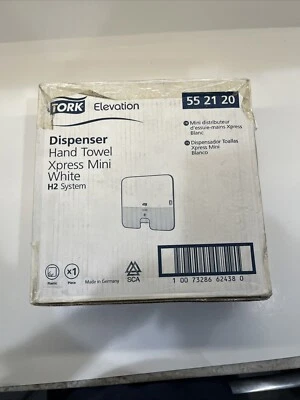 Tork Elevation Xpress Mini Multifold Paper Towel Dispenser White NEW NIB - Image 1 of 3
