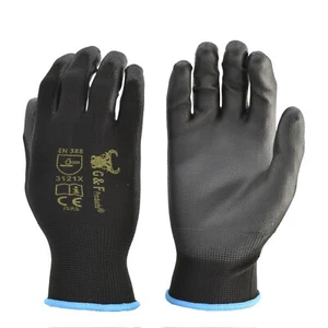 G&F 3103-12 guantes de trabajo para hombre, guantes de agarre ligero para el trabajo, M - XXL, 12 prs - Imagen 1 de 13